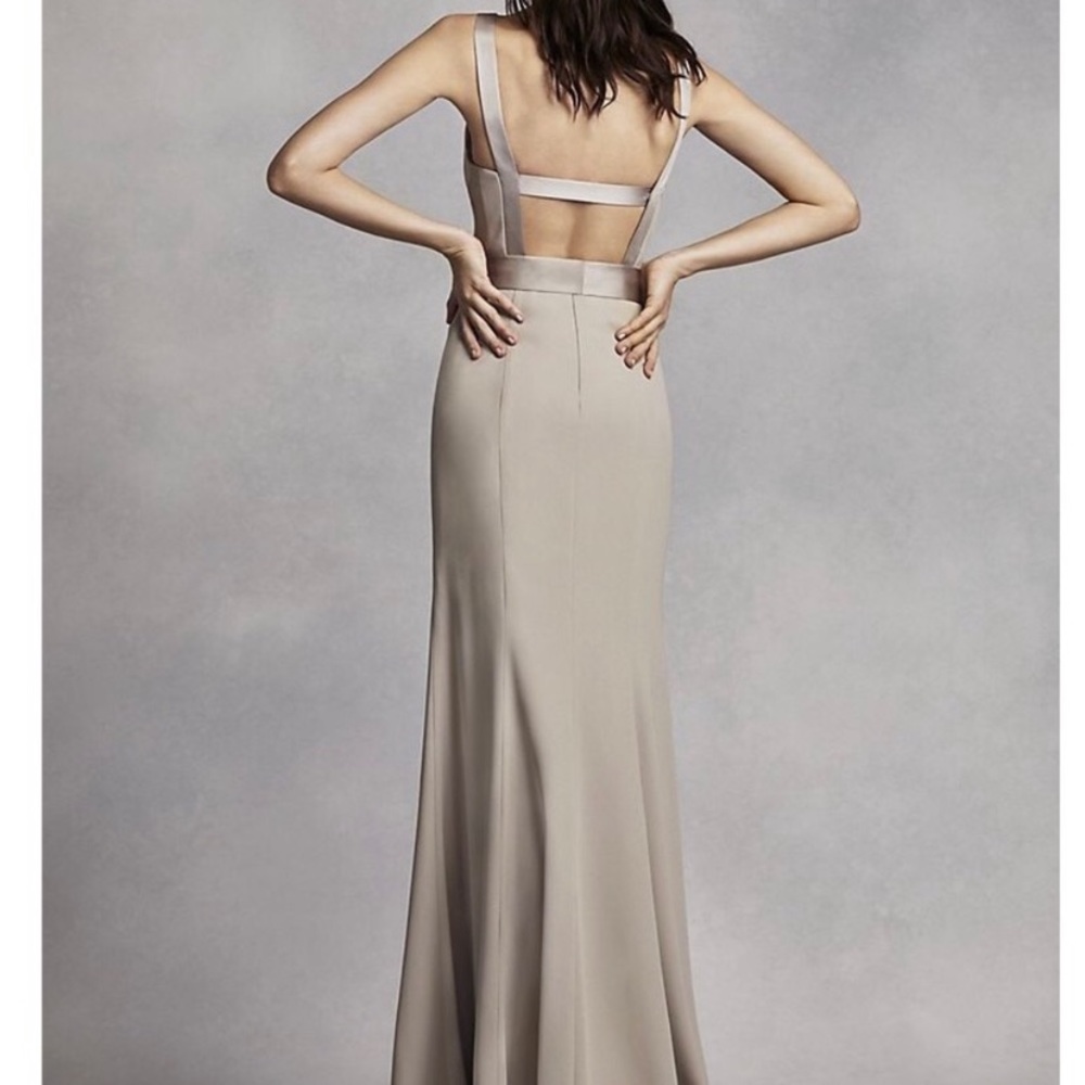 David’s bridal bridesmaid dress Vera Wang